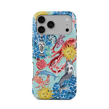 Premium ovitek Burga Tough MagSafe "Aegean Affair" za iPhone 17 Pro Max