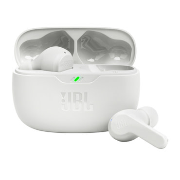Brezžične bluetooth slušalke JBL Wireless Earbuds "Wave Beam" - bele