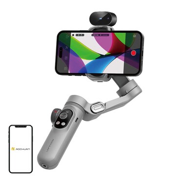 Gimbal stabilizator Aochuan "X Pro" z AI senzorji, 3-osni, 6 snemalnih načinov - gray
