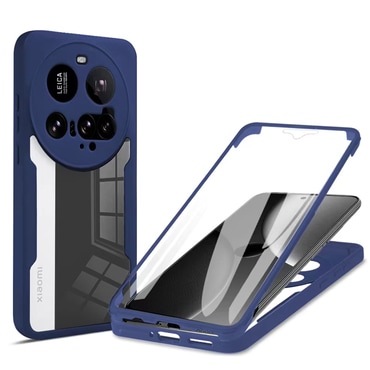 Hibridni Full body ovitek Techsuit "ColorVerse 360" za Xiaomi 15 Ultra - blue