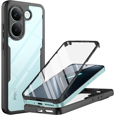 Hibridni Full body ovitek Techsuit "ColorVerse 360" za Xiaomi Poco X8 Pro - black