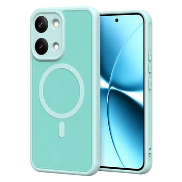 Hibridni ovitek "HaloFrost II MagSafe" za Xiaomi Poco X8 Pro Max - mint green