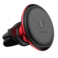 Magnetno avtomobilsko držalo Baseus "SUGX-A09" z 360° rotacijo in nosilcem za kabel - red