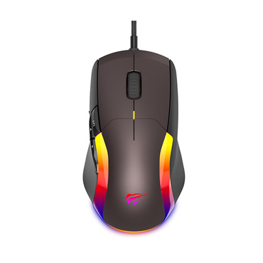 Gaming miška Havit "MS959S" z RGB osvetlitvijo, nastavljiv DPI do 8000 - black