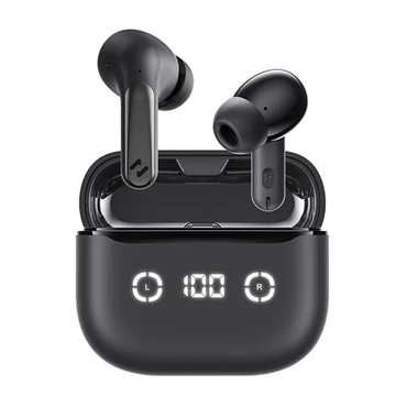 Bluetooth slušalke Havit "TW984" BT 5.4 z ANC, digitalnim prikazovalnikom in Havit Life App - black