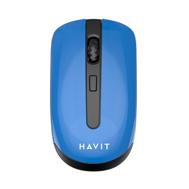 Brezžična miška Havit "MS989GT" 2.4GHz, 800-1600 DPI - blue