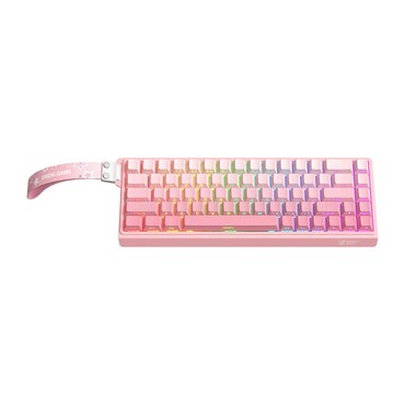 Gaming tipkovnica ONIKUMA "G69" 68 tipk, 8000 Hz - pink