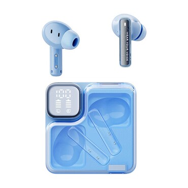 Bluetooth slušalke QCY "MeloBuds Neo T31" z 10mm gonilniki in 9-pasovnim izenačevalnikom - blue