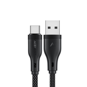 Polnilni in podatkovni USB-A v USB-C kabel Acefast "C8-04" - 3A - 1.2m - black