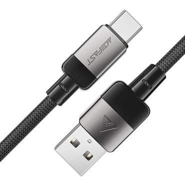 Polnilni in podatkovni 60W USB-A v USB-C kabel Acefast "C9-04" - 3A - 1.2m - black