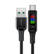 Polnilni in podatkovni 60W USB-A v USB-C kabel Acefast "C7-04" - 480Mbps - 1.2m - black