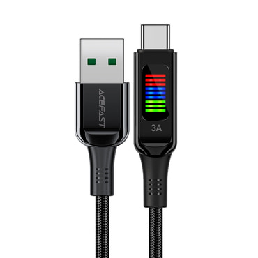Polnilni in podatkovni 60W USB-A v USB-C kabel Acefast "C7-04" - 480Mbps - 1.2m - black