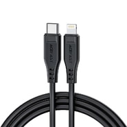 Polnilni in podatkovni 30W USB-C v Lightning kabel Acefast "C3-01" - 480Mbps - 1.2m - black