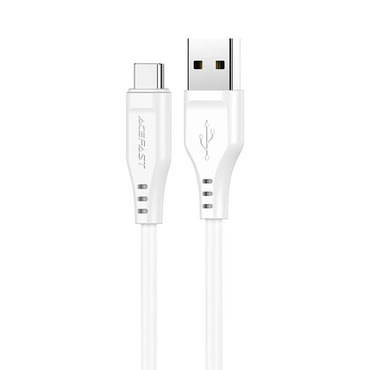 Polnilni in podatkovni 60W USB-A v USB-C kabel Acefast "C3-03" - 480Mbps - 1.2m - white