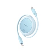 Polnilni in podatkovni 60W USB-C v USB-C kabel Baseus "Free2Pull Mini" - 480Mbps - 1m - galaxy blue