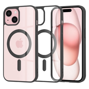 Ovitek Techsuit "MagSafe Pro" za iPhone 15 - črn