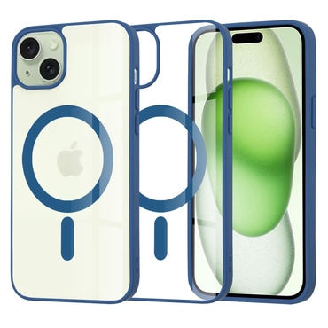 Ovitek Techsuit "MagSafe Pro" za iPhone 15 Plus - moder