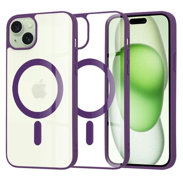 Ovitek Techsuit "MagSafe Pro" za iPhone 15 Plus - vijoličen