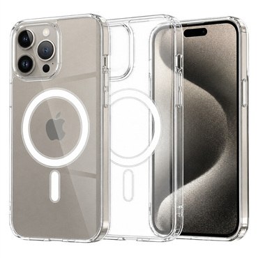Ovitek Techsuit "MagSafe Pro" za iPhone 15 Pro Max - prozoren