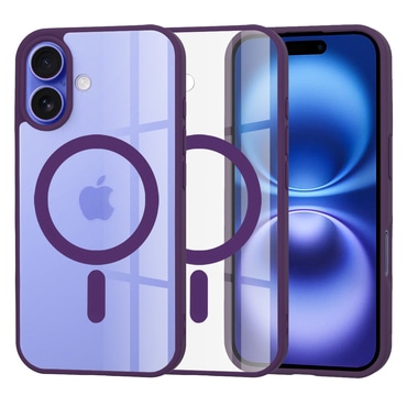 Ovitek Techsuit "MagSafe Pro" za iPhone 16 - vijoličen
