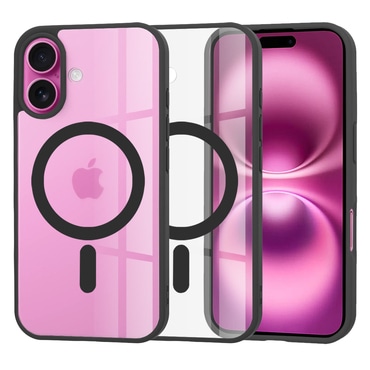 Ovitek Techsuit "MagSafe Pro" za iPhone 16 Plus - črn