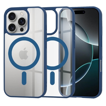 Ovitek Techsuit "MagSafe Pro" za iPhone 16 Pro - moder