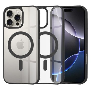 Ovitek Techsuit "MagSafe Pro" za iPhone 16 Pro Max - črn