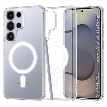 Ovitek Techsuit "MagSafe Pro" za Samsung Galaxy S25 Ultra - prozoren