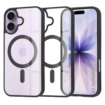 Ovitek Techsuit "MagSafe Pro" za iPhone 17 - črn