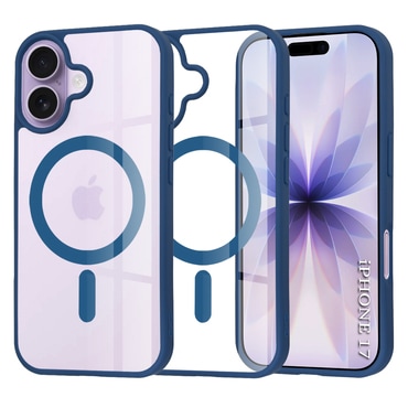 Ovitek Techsuit "MagSafe Pro" za iPhone 17 - moder