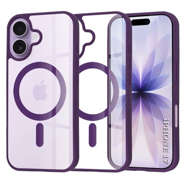 Ovitek Techsuit "MagSafe Pro" za iPhone 17 - vijoličen