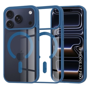 Ovitek Techsuit "MagSafe Pro" za iPhone 17 Pro - moder