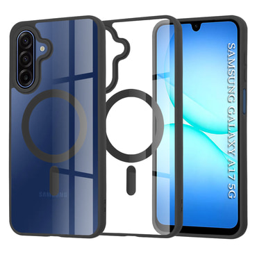 Ovitek Techsuit "MagSafe Pro" za Samsung Galaxy A17 4G / A17 5G - črn