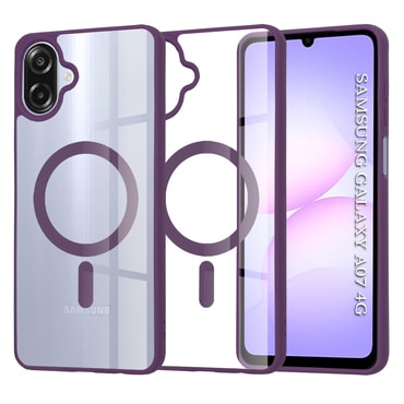 Ovitek Techsuit "MagSafe Pro" za Samsung Galaxy A07 - vijoličen