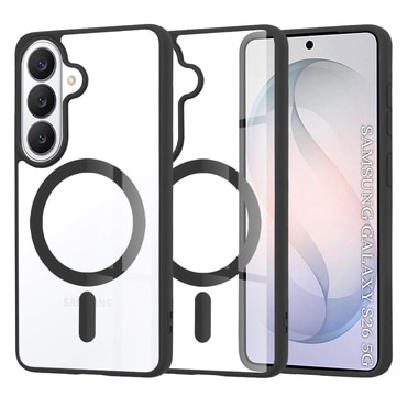 Ovitek Techsuit "MagSafe Pro" za Samsung Galaxy S26 - črn
