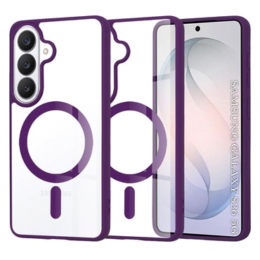 Ovitek Techsuit "MagSafe Pro" za Samsung Galaxy S26 - vijoličen