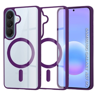 Ovitek Techsuit "MagSafe Pro" za Samsung Galaxy A57 - vijoličen