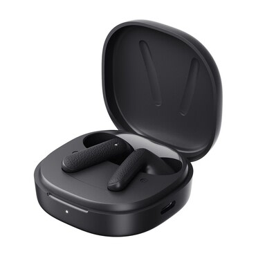 Bluetooth slušalke QCY "T41" BT 5.4 s 35h stanja pripravljenosti in 2-Mic AI tehnologijo - black