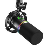 Dinamični mikrofon s stojalom Maono "PD200x" USB-A v USB-A - black