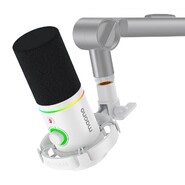 Dinamični mikrofon s stojalom Maono "PD200x" USB-A v USB-A - white