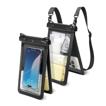 Vodoodporni etui Spigen "A603" IPX8 za telefone do 6.9" - black