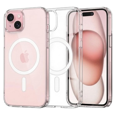 Ovitek Techsuit "MagSafe Pro" za iPhone 15 - prozoren