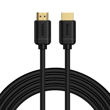 HDMI v HDMI video kabel Baseus "CAKGQ-C01" 4K pri 60Hz, 3m - black