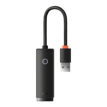 USB v RJ45 omrežni adapter Baseus "Lite Series (WKQX000001)" 100Mbps - black