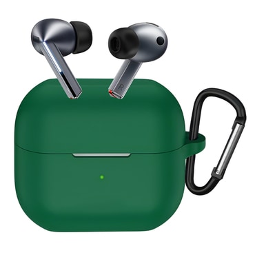 Silikonski ovitek Techsuit za Samsung Galaxy Buds 3 / 3 Pro / 3 FE - zelen