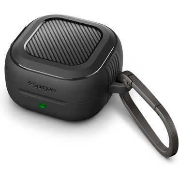 Ovitek Spigen "Rugged Armor" za Samsung Galaxy Buds 4 / Buds 4 Pro - matte black