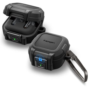 Ovitek Spigen "Lock Fit" za Samsung Galaxy Buds 4 / Buds 4 Pro - matte black