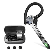 Bluetooth slušalka Techsuit "NeXound G7" Bluetooth 5.1 z ENC, LED in 72h baterijo - črna
