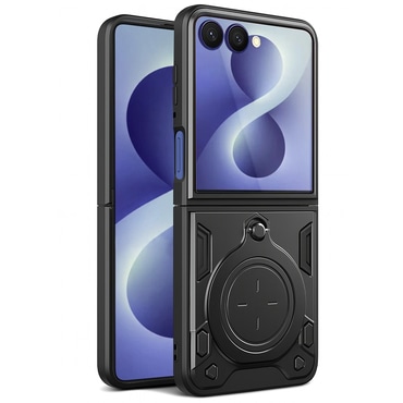 Ovitek Techsuit "CamGuard pro" za Samsung Galaxy Z Flip8 - črn