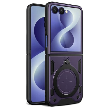 Ovitek Techsuit "CamGuard pro" za Samsung Galaxy Z Flip8 - vijoličen